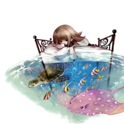 Deemo - Walking by the sea (훈훈, 순수, 발랄, 여유, 일상, 귀여움, 행복)