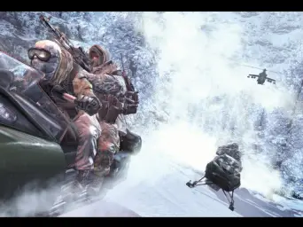 [포스지림] 콜오브듀티 모던워페어2 BGM - Snowmobile Chase 격렬 긴박 웅장 장엄 게임
