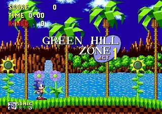 소닉 더 헤지호그(메가드라이브) - Green Hill Zone(리믹스)