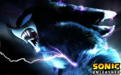 Sonic Unleashed - Vs. Egg Dragoon (소닉, 신남, 긴박, 흥겨움, 활기, 경쾌, 게임)