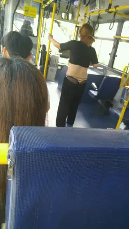 수원역버스내실제상황(엽기공포실제)