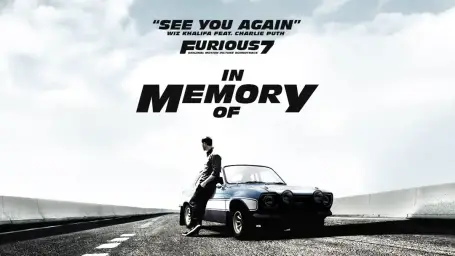 폴 워커 추모곡 Wiz Khalifa - See you Again 피아노 . (애절, 슬픔)