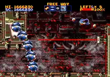 Thunder Force IV - Down Right Attack (긴박, 격렬, 진지)