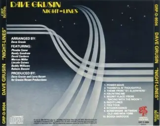 Dave Grusin - Bossa Baroque 초반부반복 (몽환)