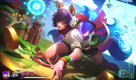 롤 아케이드 아리 로그인 배경음악 (Arcade Ahri Login BGM) (8비트, 신남, LOL)