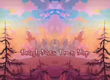 Dough-Nuts Town's Map