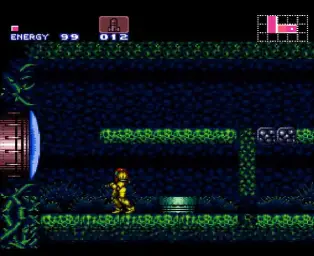 Super Metroid - ブリンスタ 植物密生エリア (긴장, 당당)