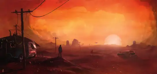 ahjin-Sunset planet(8bit 드럼, 피아노, 일렉트로)