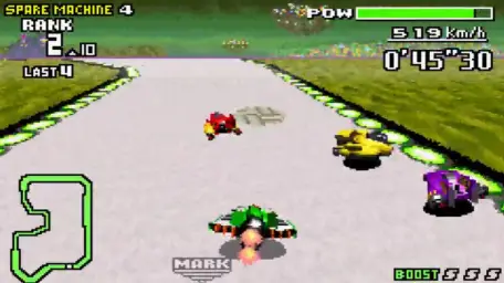 F-ZERO FOR GAMEBOY ADVANCE - LAPUTAN COLONY (쓸쓸, 몽환)
