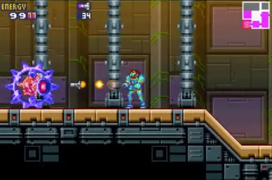 Metroid Fusion - VS.コアX, 鳥人像第二形態 (긴박, 심각)
