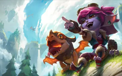 롤 로그인 브금 - 용 조련사 트리스타나(Dragon Trainer Tristana)