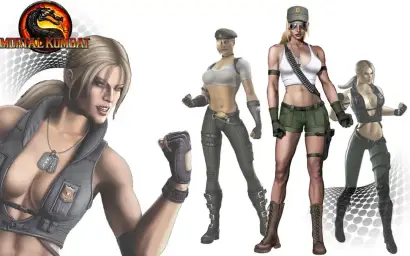 모탈컴뱃 앨범 소냐 블레이드 테마(신남 비트 흥겨움 클럽 게임 영화)