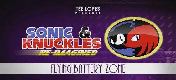소닉 & 너클즈 Flying Battery Zone BGM 리믹스 (게임, 긴박)