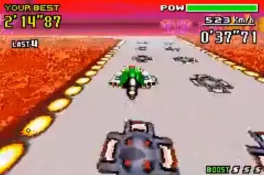 F-ZERO FOR GAMEBOY ADVANCE - FIRE FIELD (격렬, 긴장)