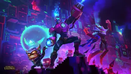 League of Legends - Villains Rule (리그 오브 레전드, 롤, 2017 아케이드, 신남, 긴박, 격렬, 비트, 흥함, 활기, 경쾌, 게임)