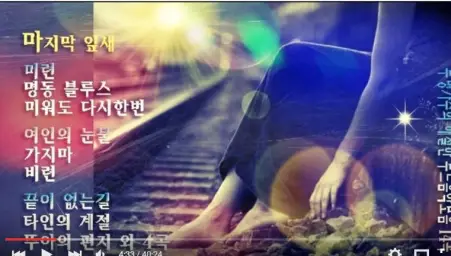 트롯트 ---애절 ..ㅣ추억.. 사랑.....무명가수