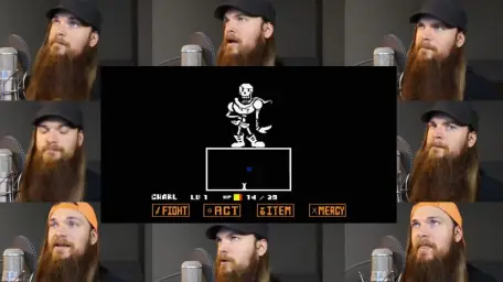 언더테일 Bonetrousle BGM 아카펠라 Ver. (게임, 비트)