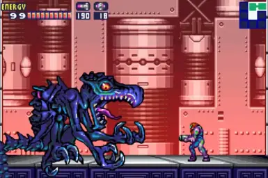 Metroid Fusion - VS.ネオリドリー (긴박, 심각)