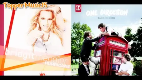 Bridgit Mendler vs. One Direction - Hurricane (Heart Attack Mashup) (신남, 즐거움, 흥겨움, 발랄, 경쾌, 활기)