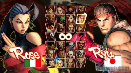 [리코더] SF4 - Character Select Screen