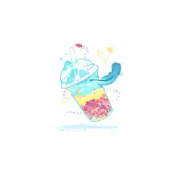 Grynpyret - Boba Beach (비트, 신비, 경쾌, 산뜻, 달달, 따뜻, 정화)