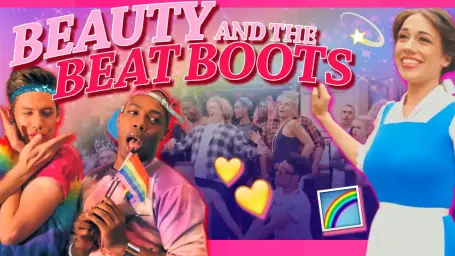 Beauty And the Beat Boots by Todrick Hall (즐거움 흥겨움 엽기 비트 흥함 패러디 미녀와 야수 belle 토드릭 홀)