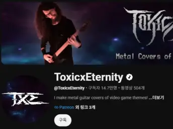 ToxicxEternity - Fateful Confrontation(Metal Cover.)(격렬, 쓸쓸, 비장, 일렉, 메탈)