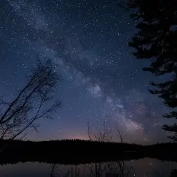 Fly to the lake of starry sky(신비, 몽환, 자작곡, 호수, 밤, 별)