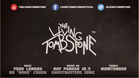 The Living Tombstone - The Ghostbusters Theme (Remix)