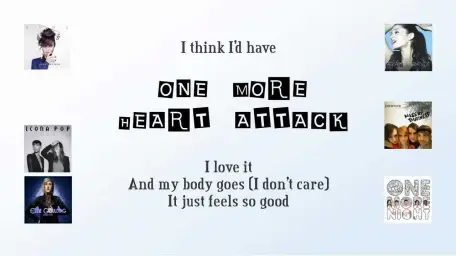 Demi Lovato, Maroon 5, Paramore, Ellie Goulding & more - One More Heart Attack (Mashup) (신남)