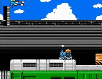 ロックマン5 ブルースの罠! - Charge Man stage (활기)