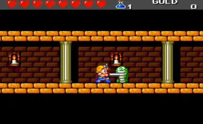 モンスターワールド II ドラゴンの罠 - Monster land Revenge (비장, 당당, 경쾌)
