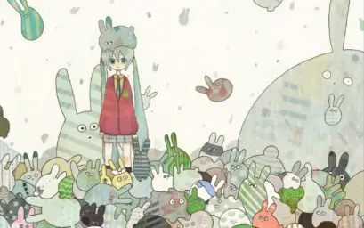 Hatsune Miku - Dream inside a dream (하츠네미쿠,취침중잘자요,잔잔)