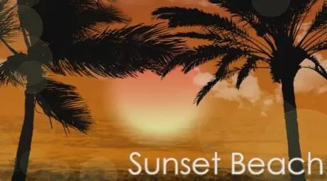 A hisa - Sunset Beach (활기, 여유)