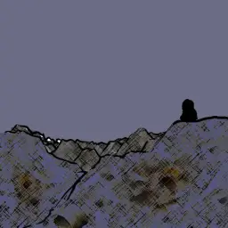 crying on scrapyard(슬픔,애잔,우울,잔잔,초조,반복)