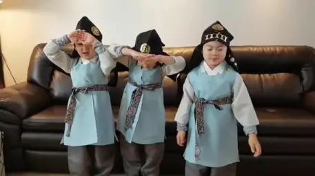 슈돌 삼둥이 새해인사