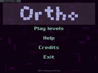 ortho robot play theme music (신남, 신비, 비트, 즐거움, 흥겨움, 클럽, 활기, 흥함, 경쾌, 8비트)